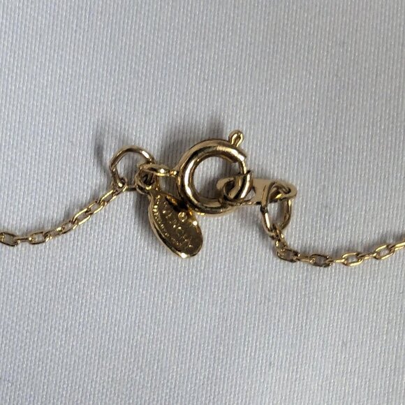 Givenchy Gold Rhinestone Necklace - Picture 7 of 7